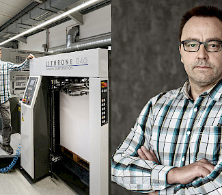 Komori Druckmaschinen – Druckerei MKL