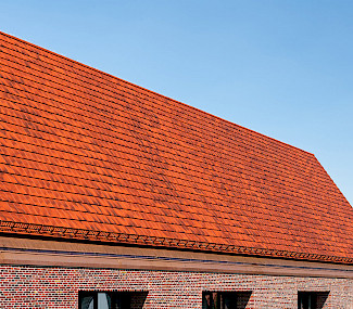 Dachfläche des Ärztezentums – Heiden