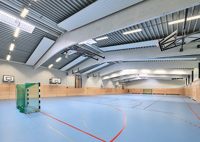 Interieurfotografie – Sporthalle